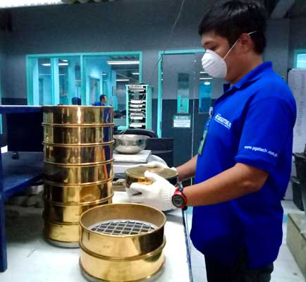 Material Testing Aggregates