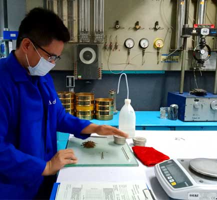 Material Testing Soil
